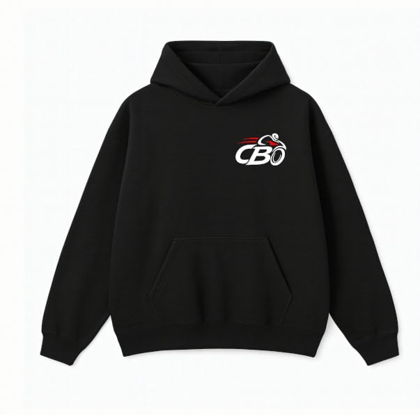 Black Hoodie SML FRONT