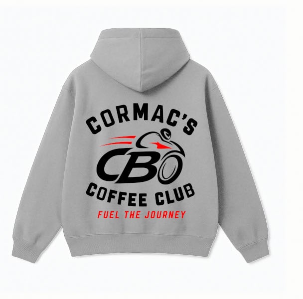 Grey Hoodie SML BACK